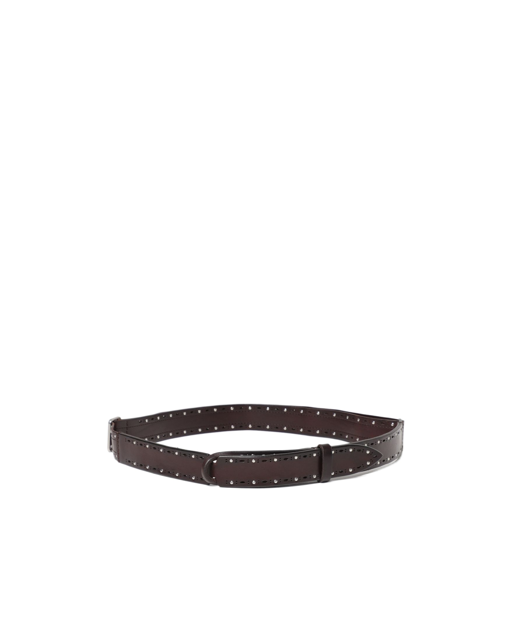 Orciani Rivet Belt In Black