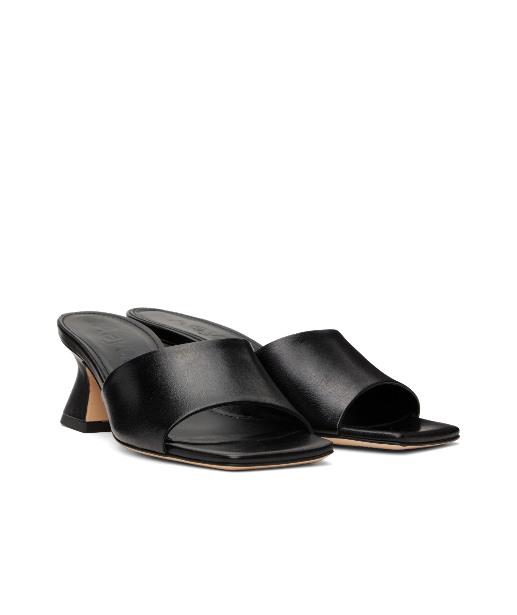 Shop Aeyde Square Toe High Heel Sandals