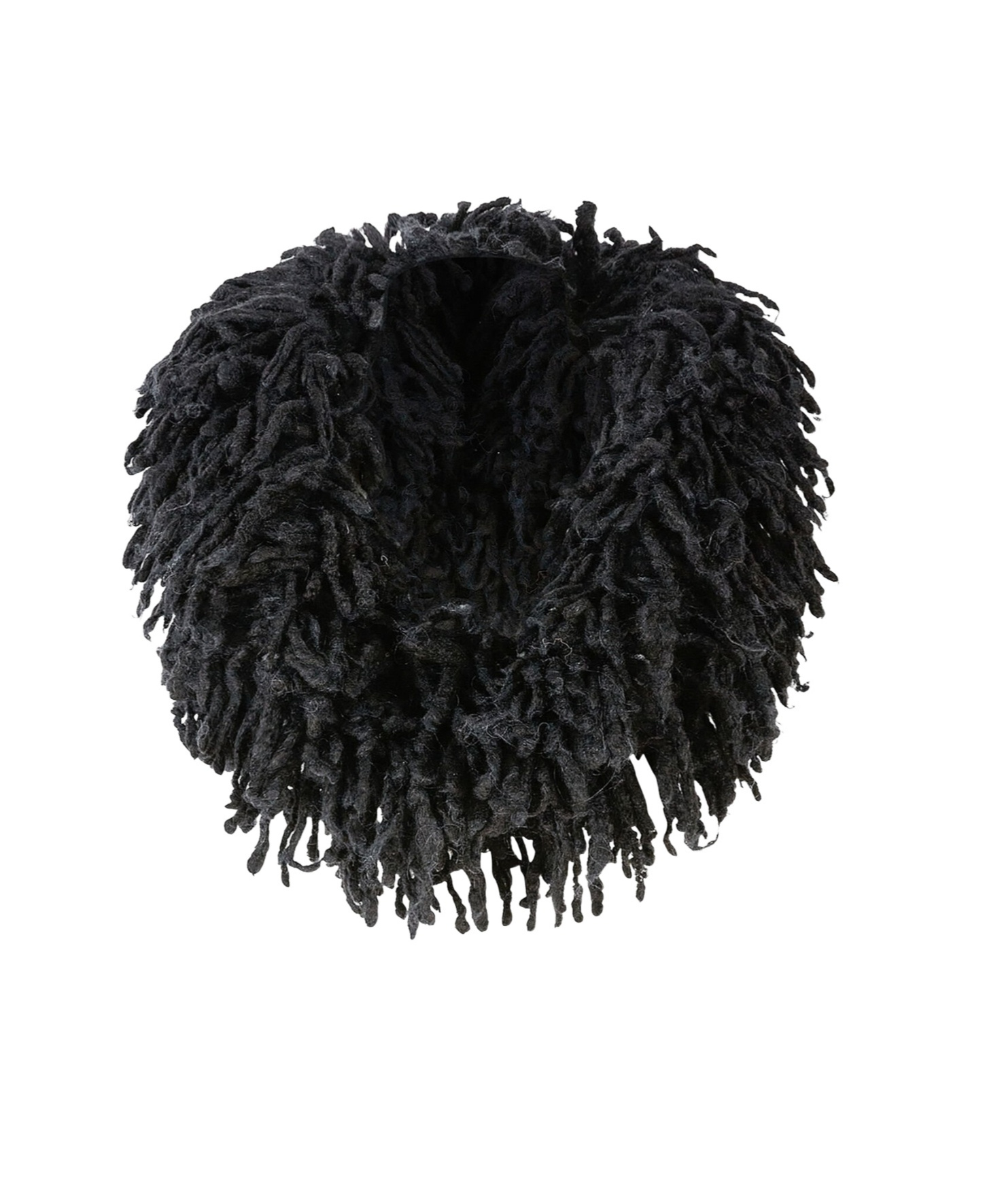 Attico Blend Scarf In Black
