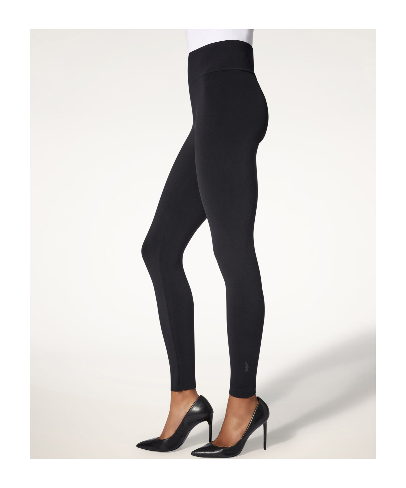 Wolford High-waisted Leggings In Blue