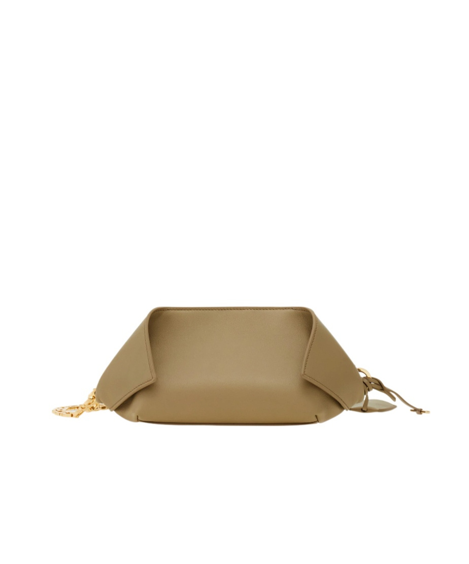 Ferragamo Make Up Clutch In Brown