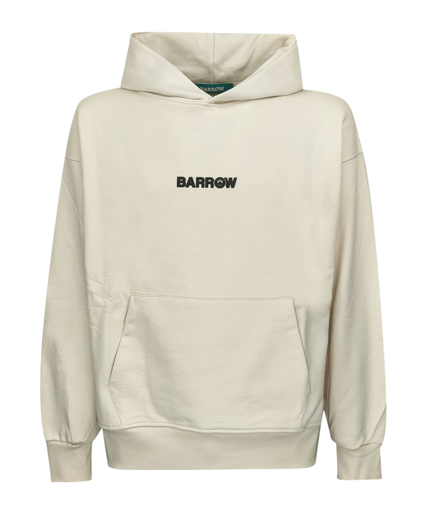 Barrow Teddy-print Hoodie In White