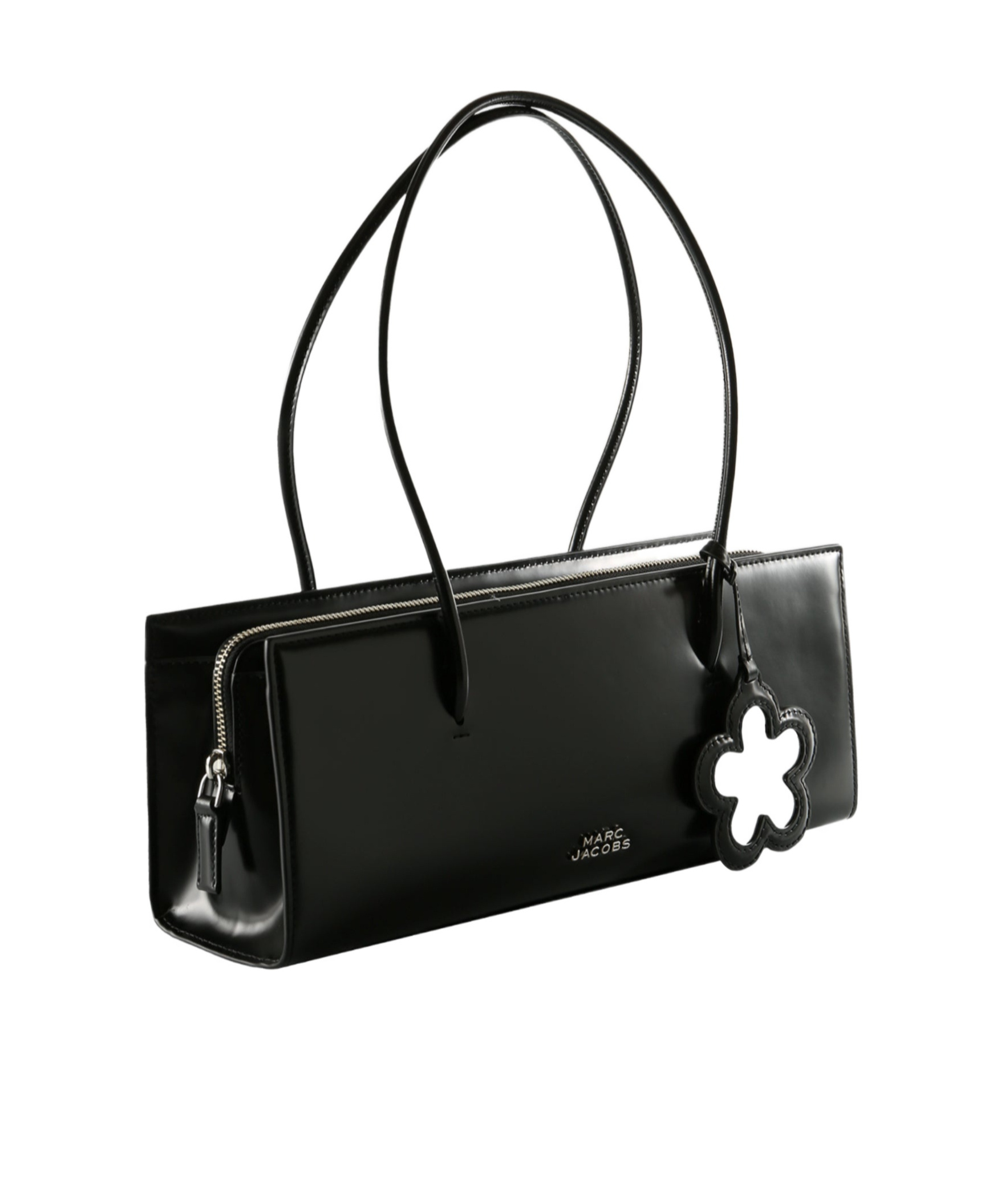 Marc Jacobs Double Handle Shoulder Bag In Black
