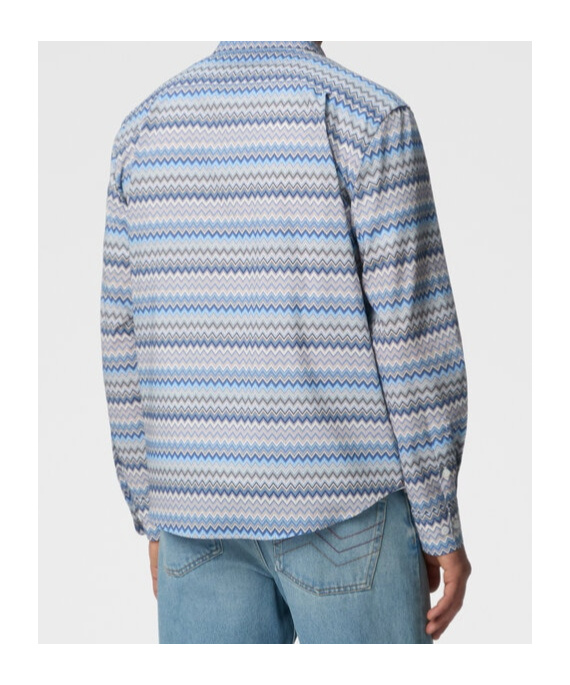 Missoni Long-sleeved Shirt In White