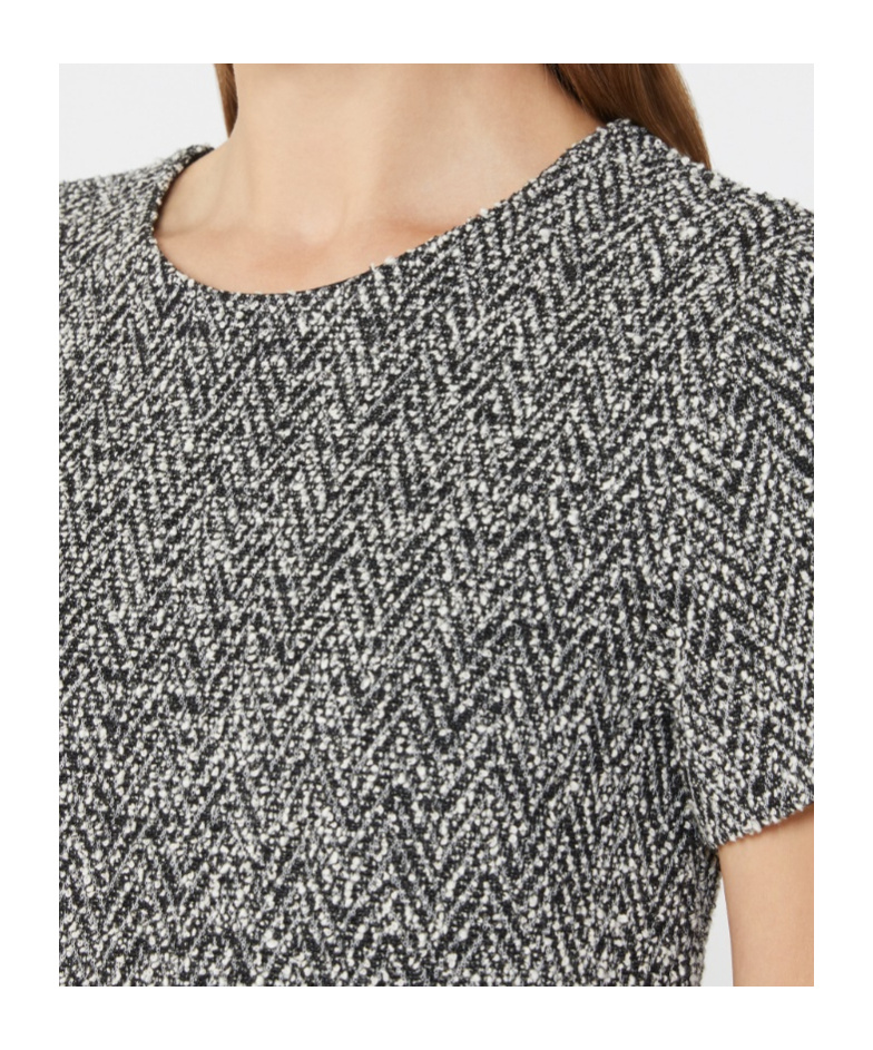 Max Mara Giugno Cotton And Wool-blend Midi Dress In Gray