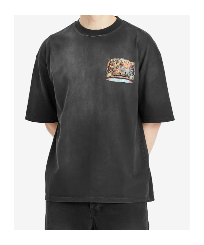 Amiri Pattern Printed T-shirt In Black