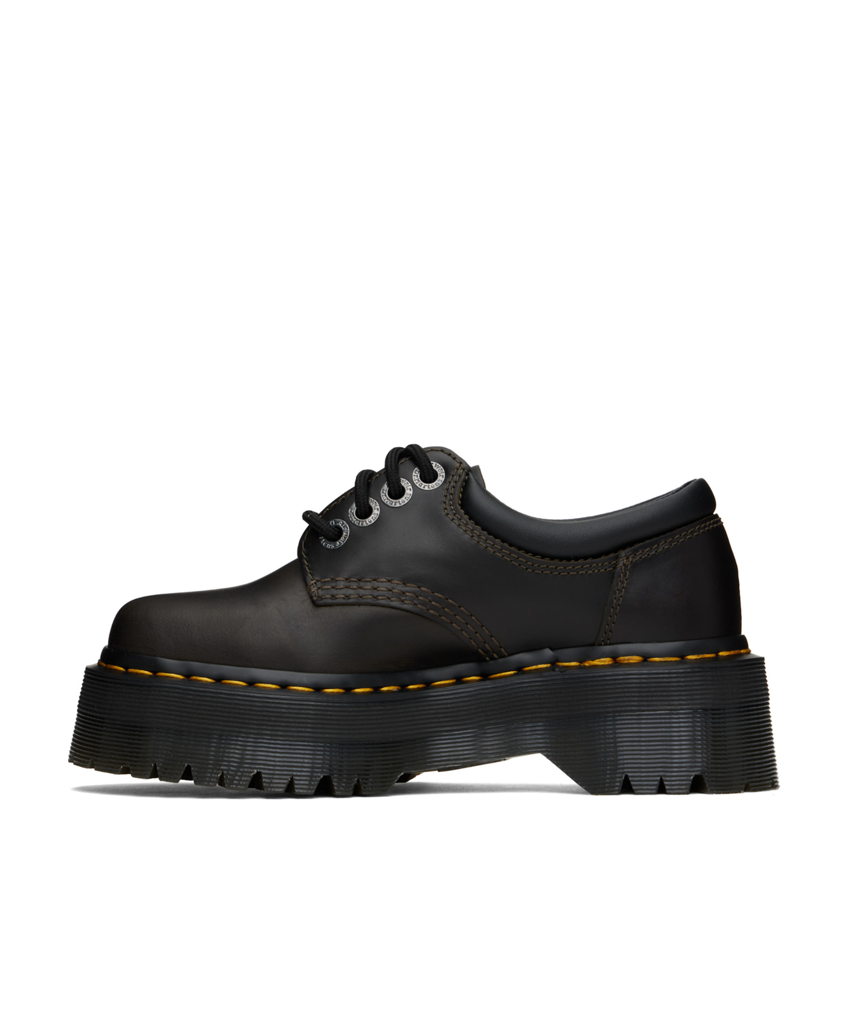 Dr. Martens Black 1461 Quad Oxfords In Black