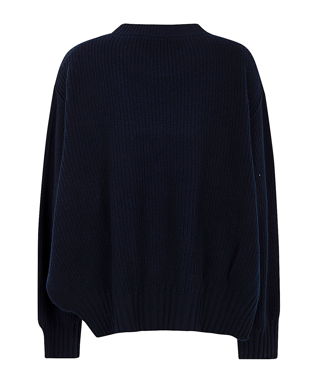 Nuur Long Sleeves Round Neck Sweater In Black