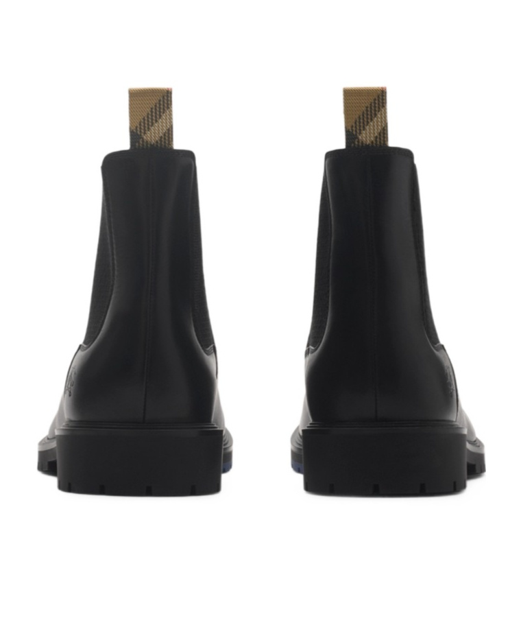 Burberry Leather Rogue Chelsea Boots