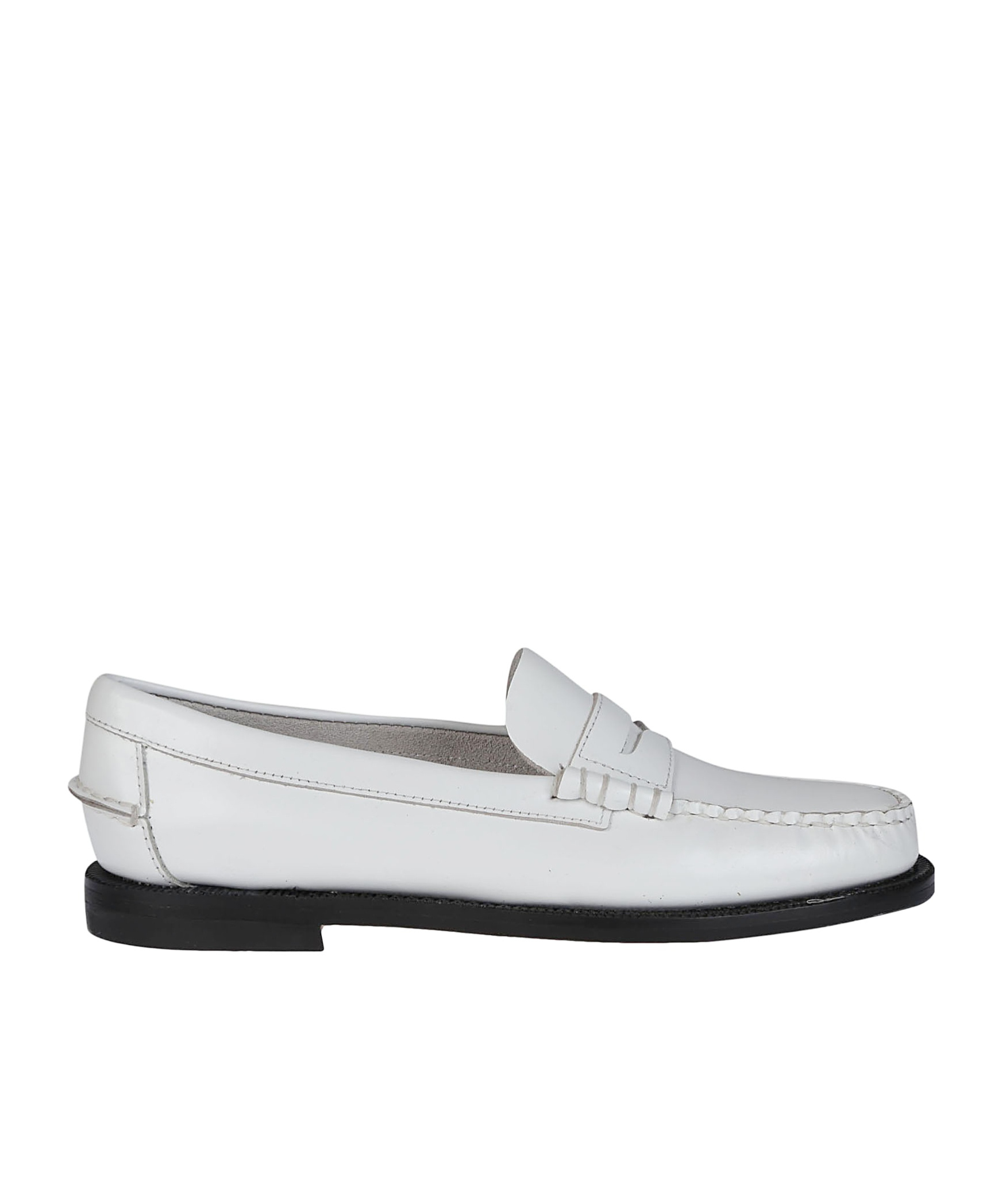 Sebago Moccasters In White