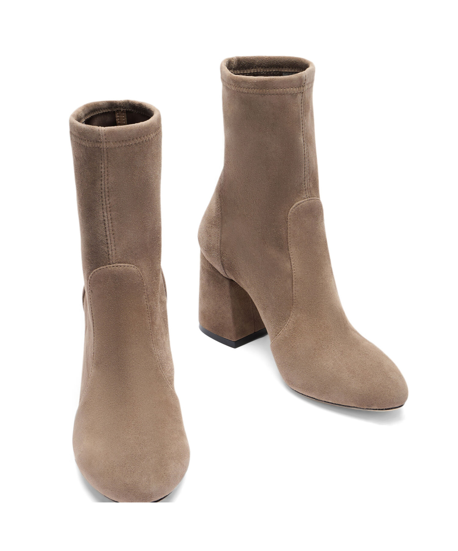 Stuart Weitzman 85mm Flareblock Boots In Brown