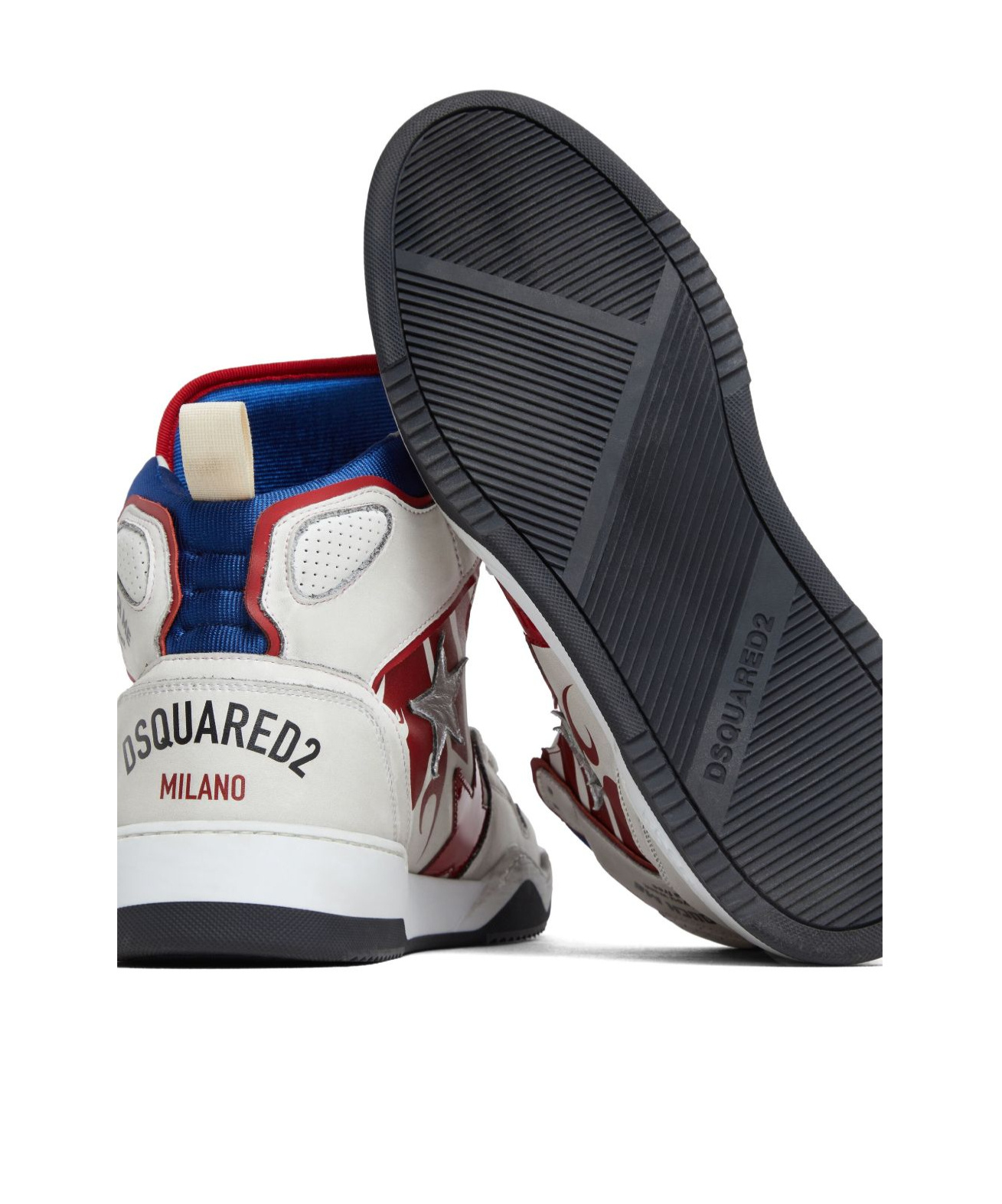 Dsquared2 Logo-print Sneakers In White