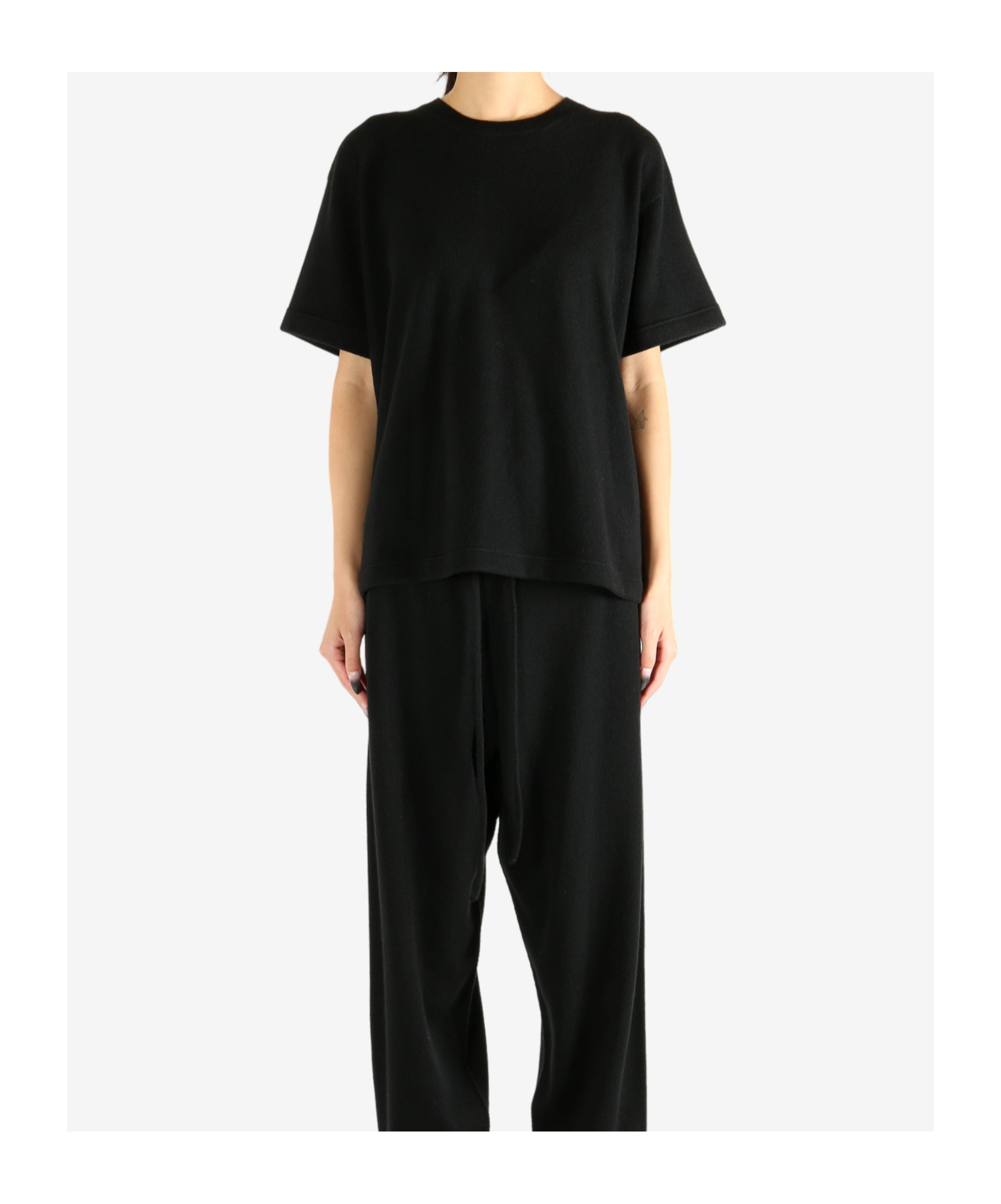 The Row Short-sleeved T-shirt In Black