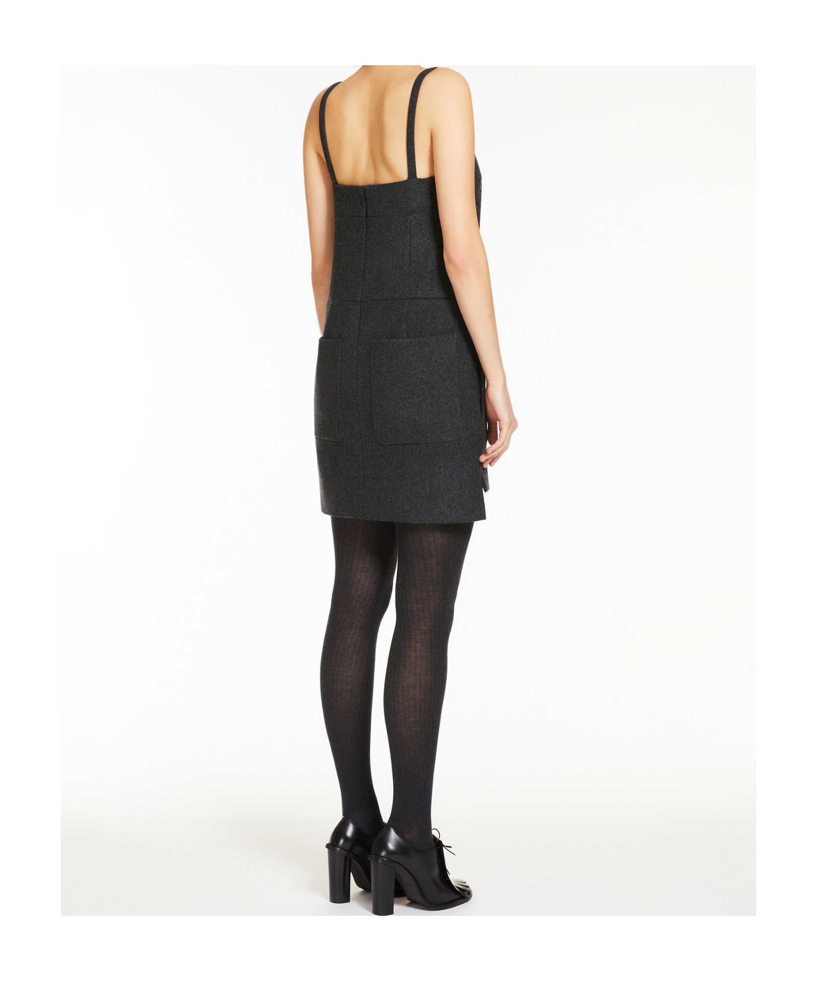 Max Mara Leale Mini Dress In Black