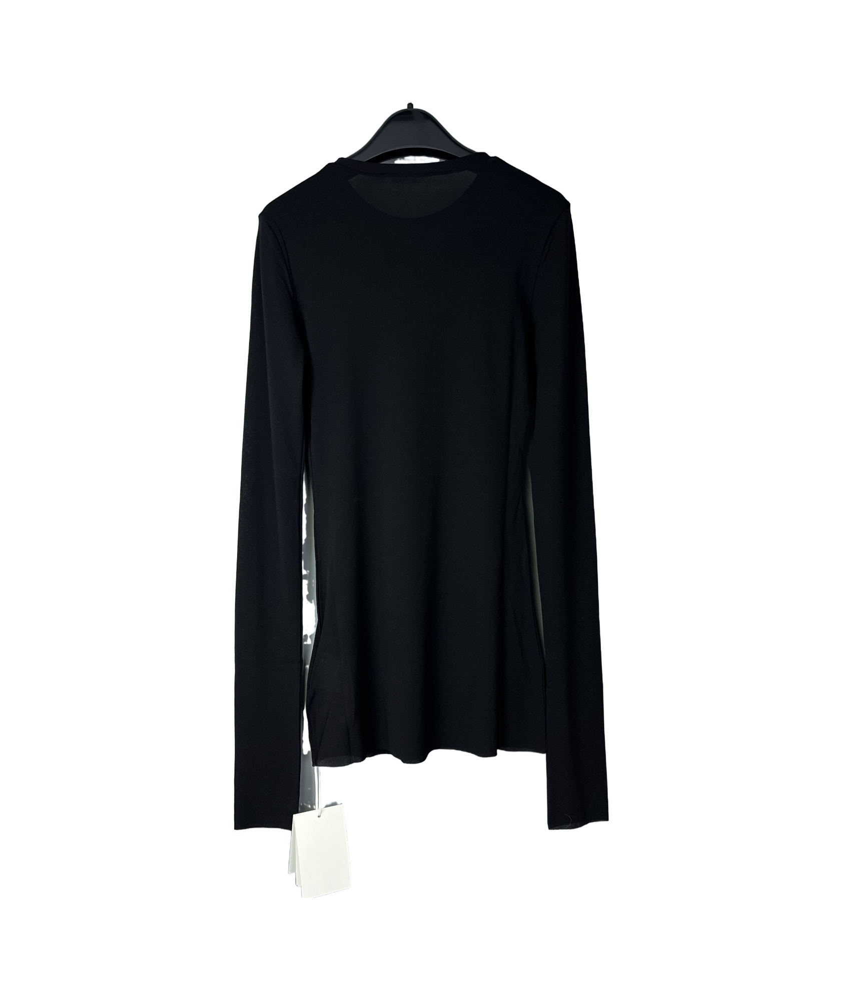 Jil Sander Long-sleeved T-shirt In Black