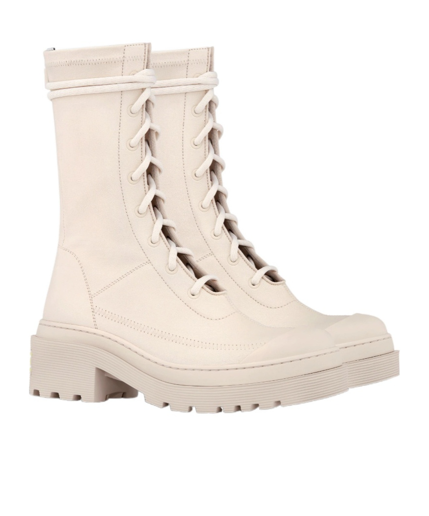 Dior Arcade Boots In White