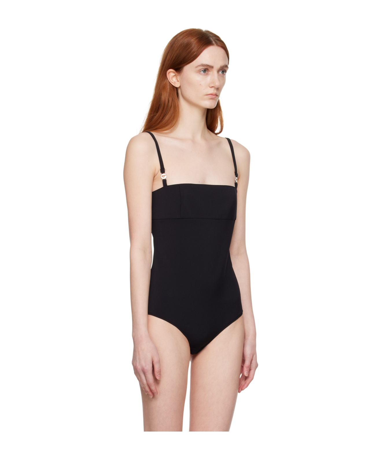 Coperni Thin Shoulder Strap Jumpsuit In Black