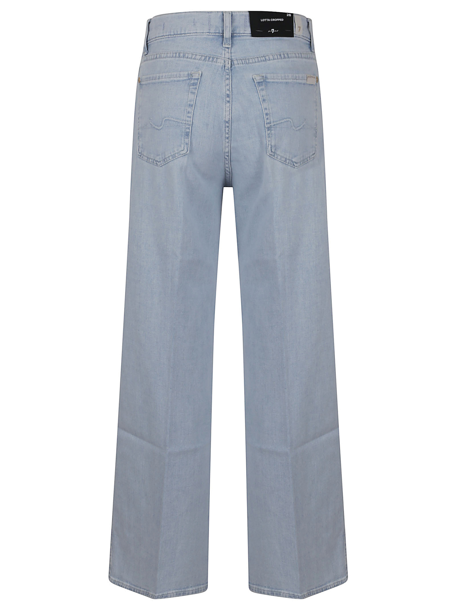 7 For All Mankind Flared Jeans In Blue
