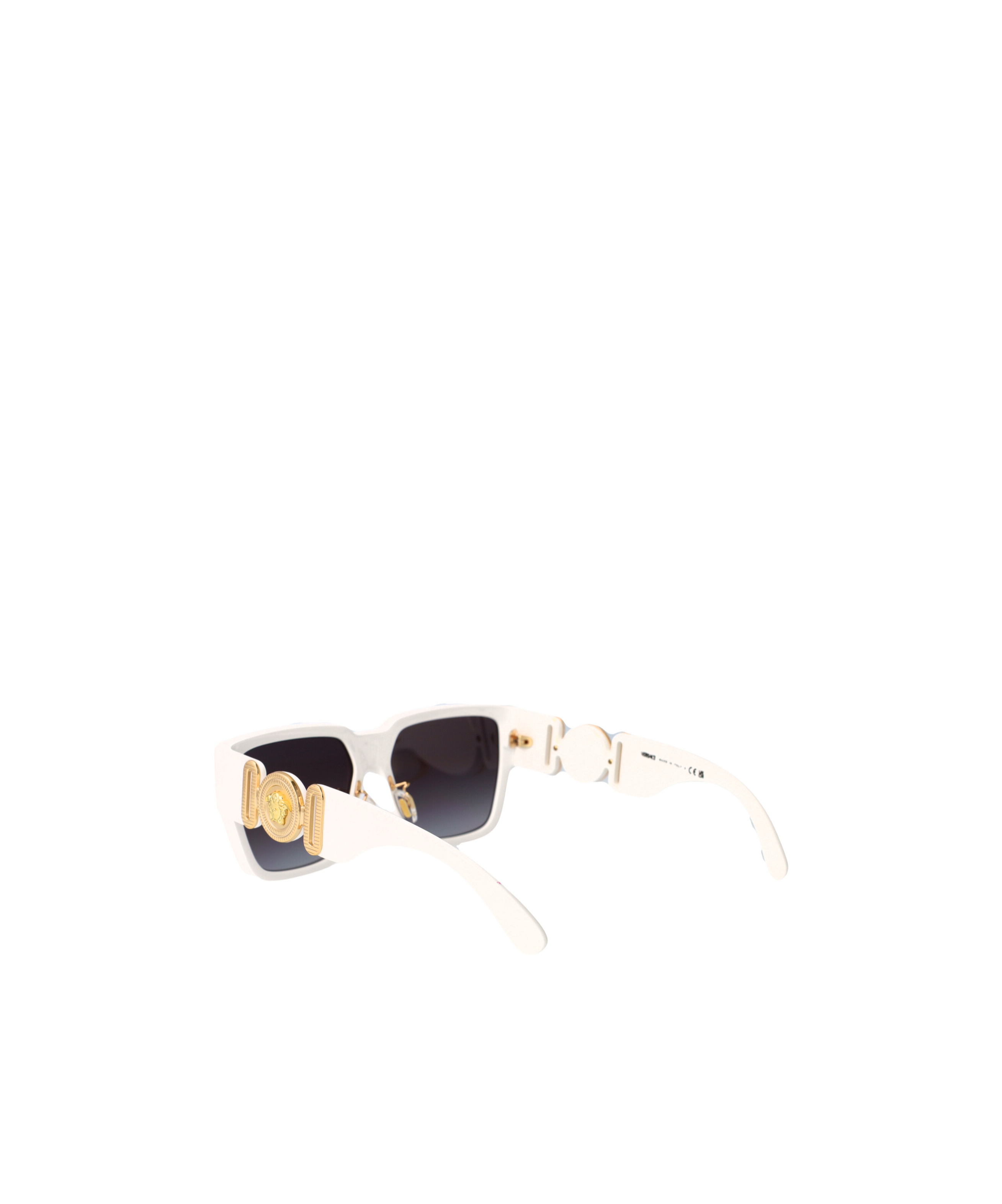 Versace Logo Sunglasses In Black