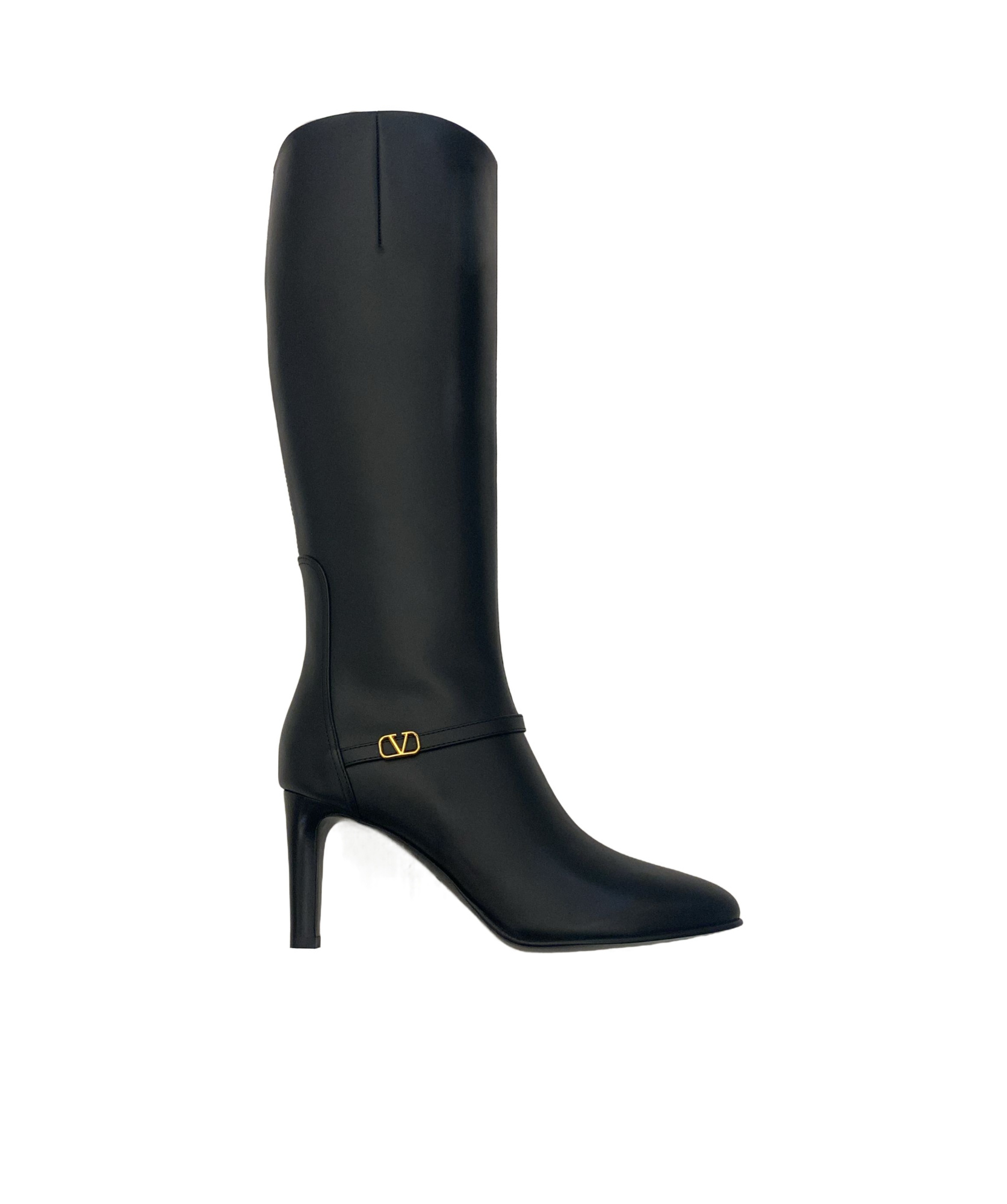 Valentino Garavani Woman Boot Black Size 6 Leather In Black