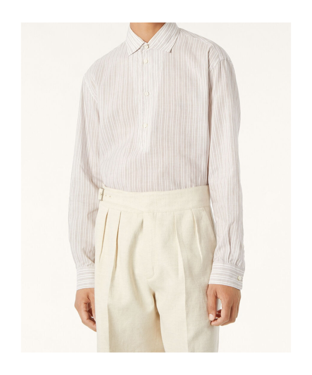 Loro Piana Raffaele Polo Shirt In White