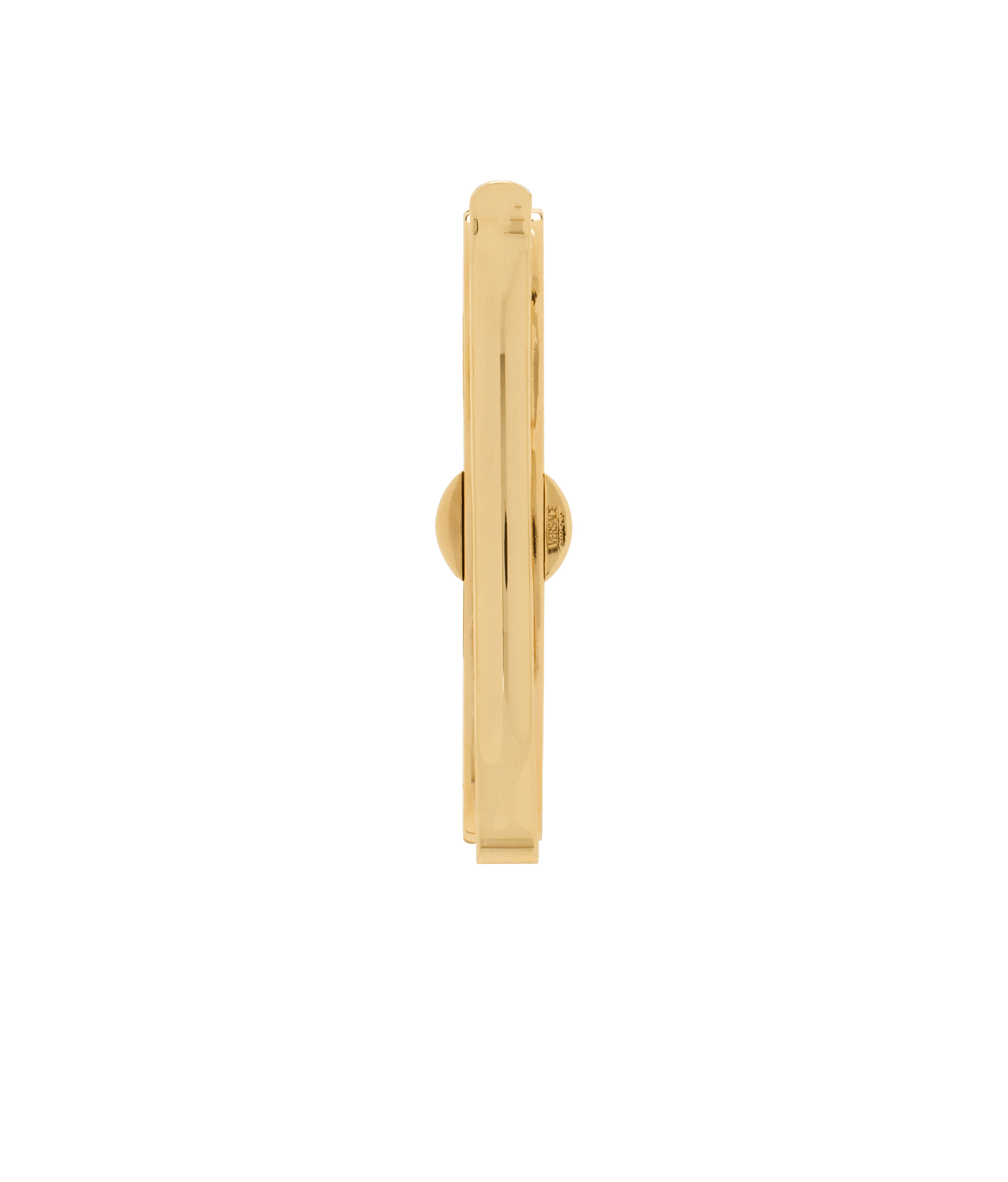 Versace Logo Hair Accessories In Yellow