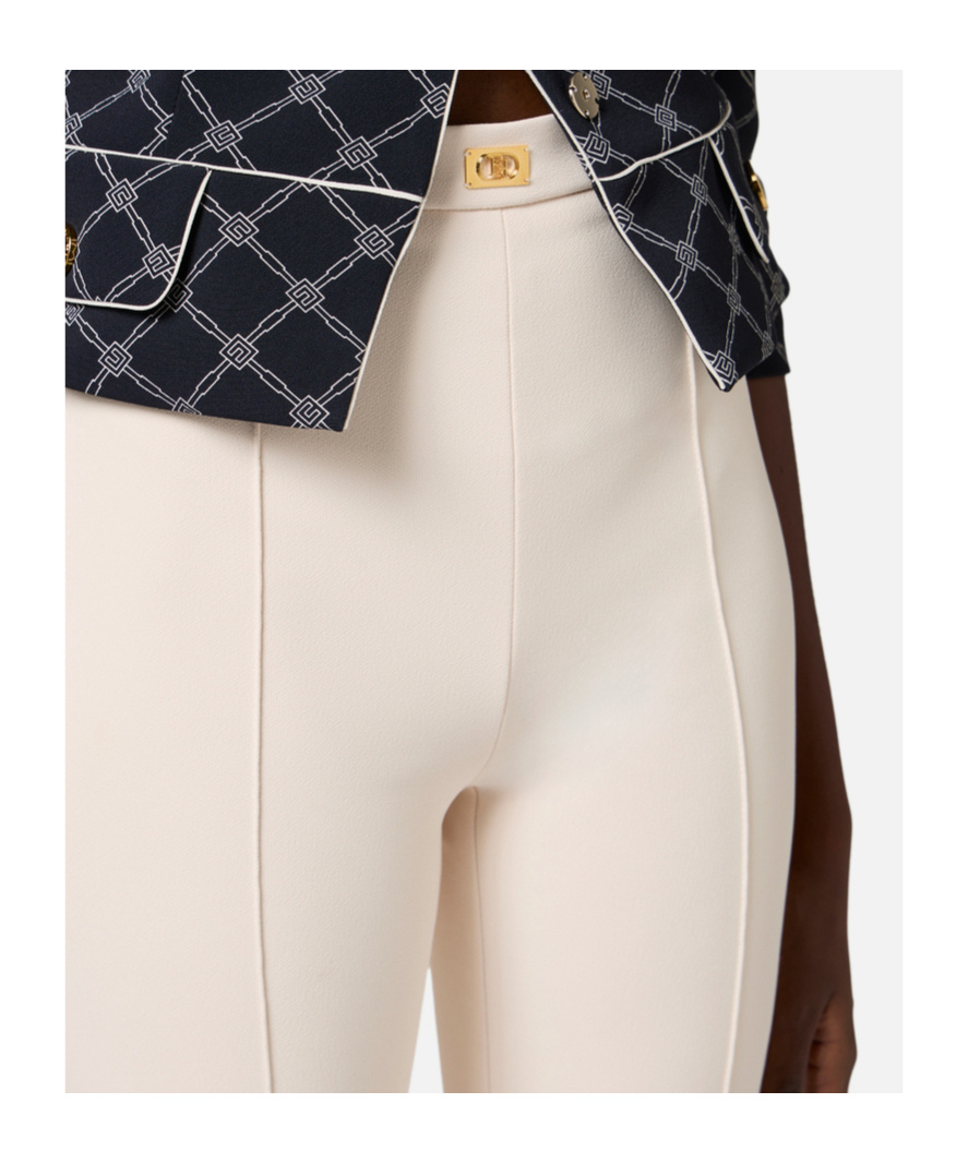 Elisabetta Franchi Pant In Nude