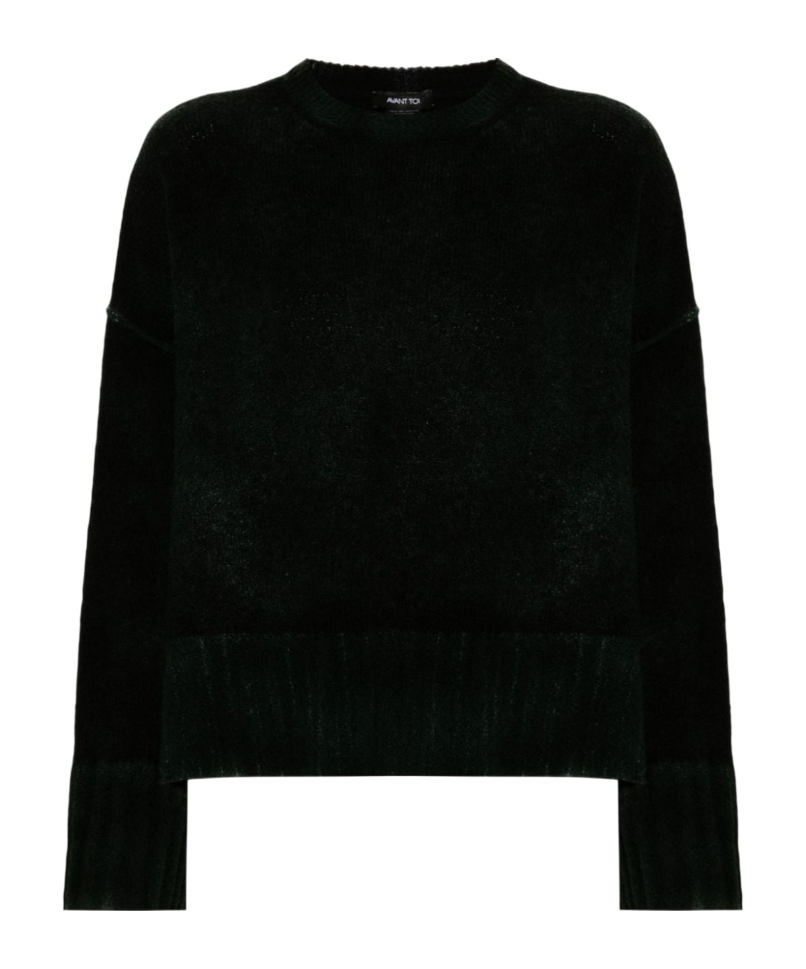 Avant Toi Long-sleeved Sweater In Black