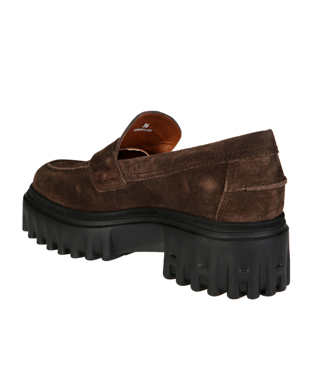 Hogan Round-toe Loafers In Black