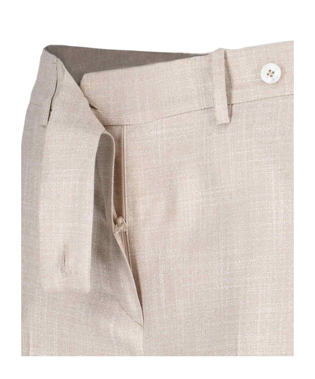 Kiton Metallic Crepe Straight-leg Trousers