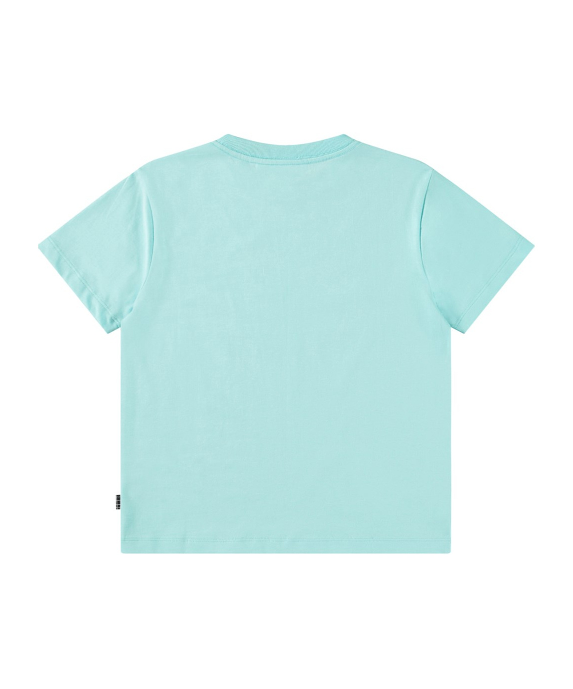 Molo Boy's Rame Water Smile Short-sleeve T-shirt In Blue