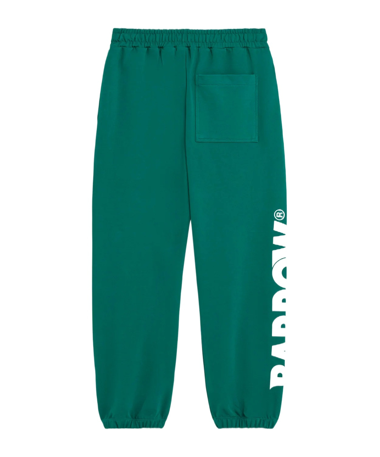 Barrow Logo Detail Jogging Pants In Green