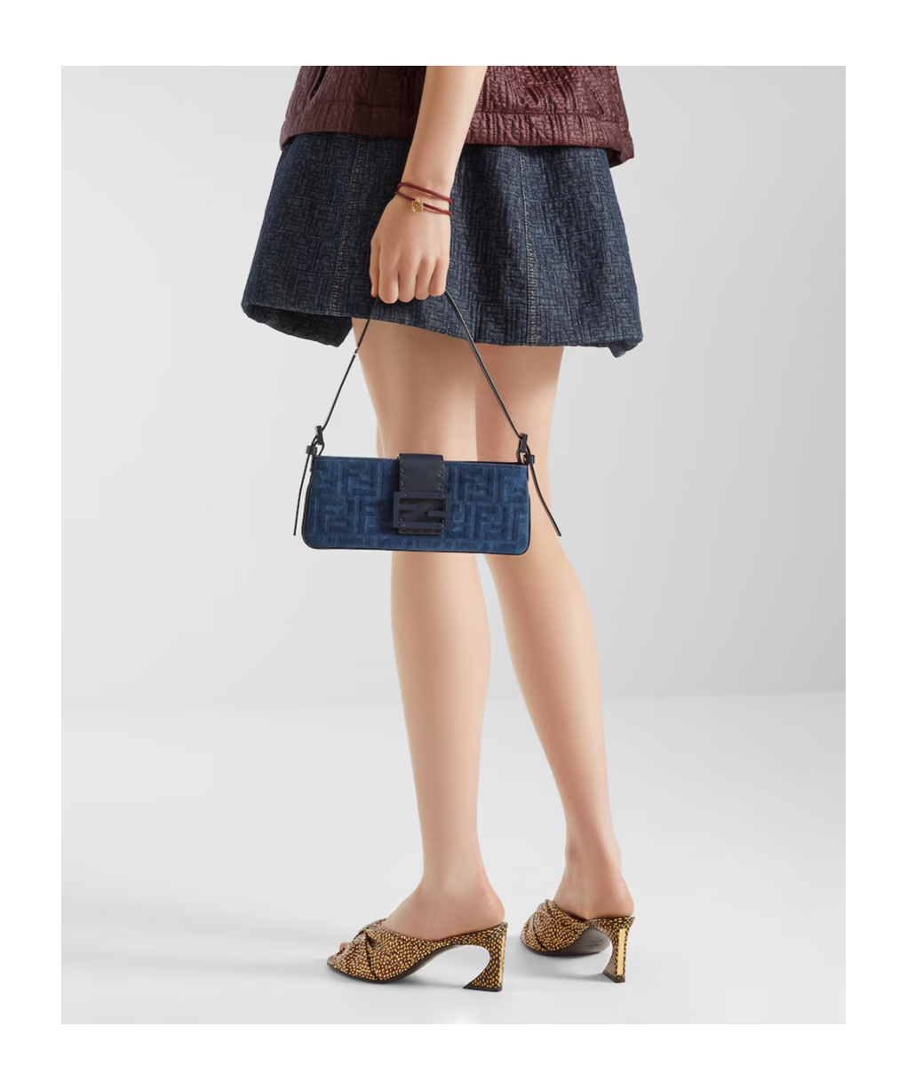 Fendi Baby B. Small Handbag In Blue