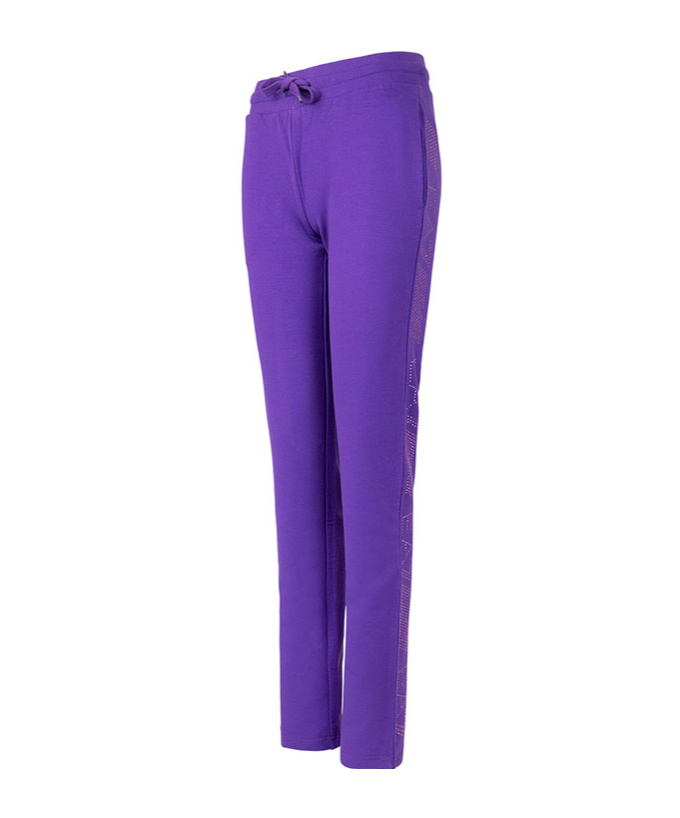 EA7 DRAWSTRING WAIST-EDGE SWEATPANTS