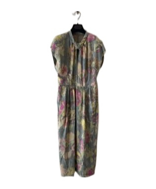Dries Van Noten Pattern Dress In Black