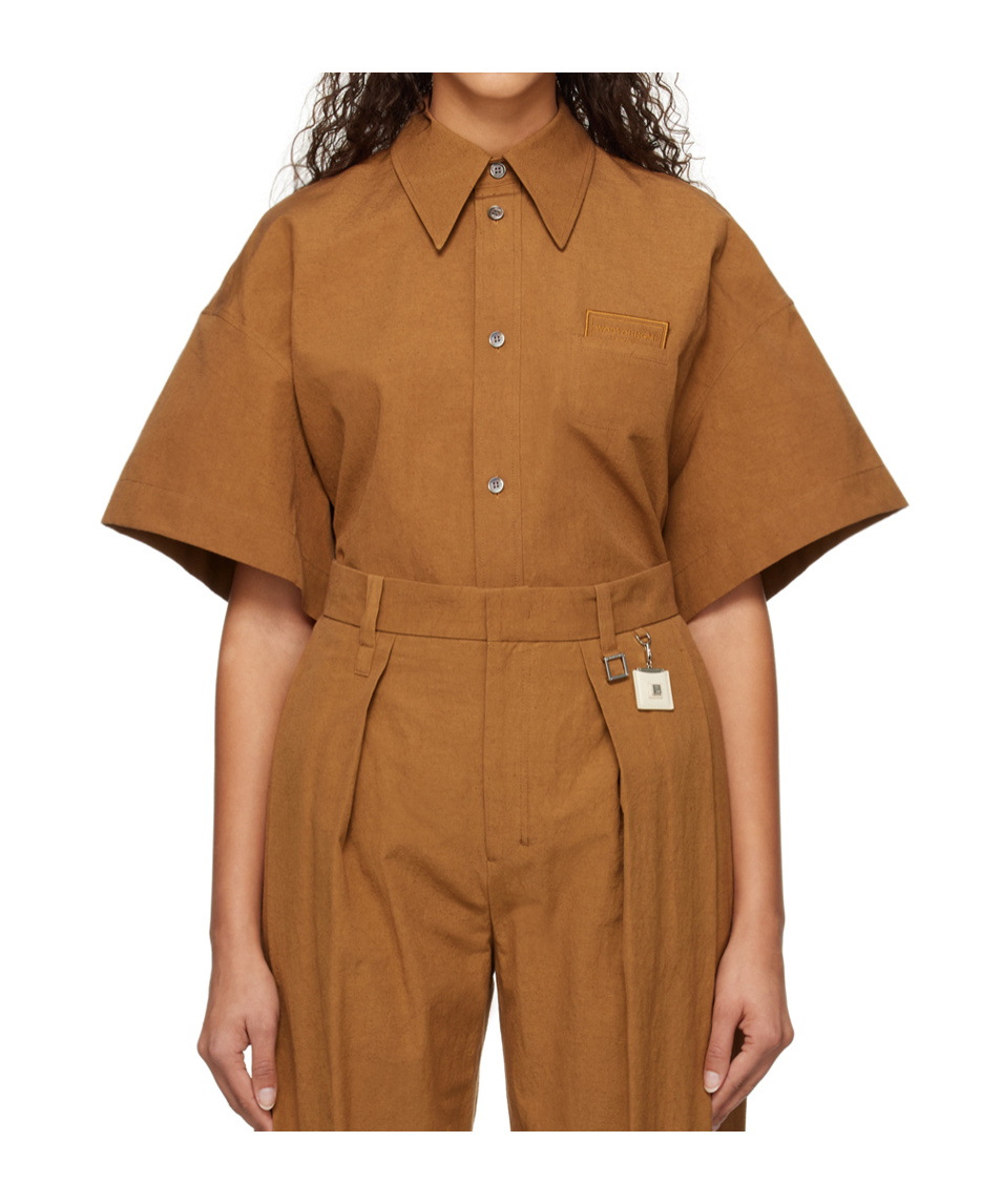 WOOYOUNGMI PATCH SHIRT