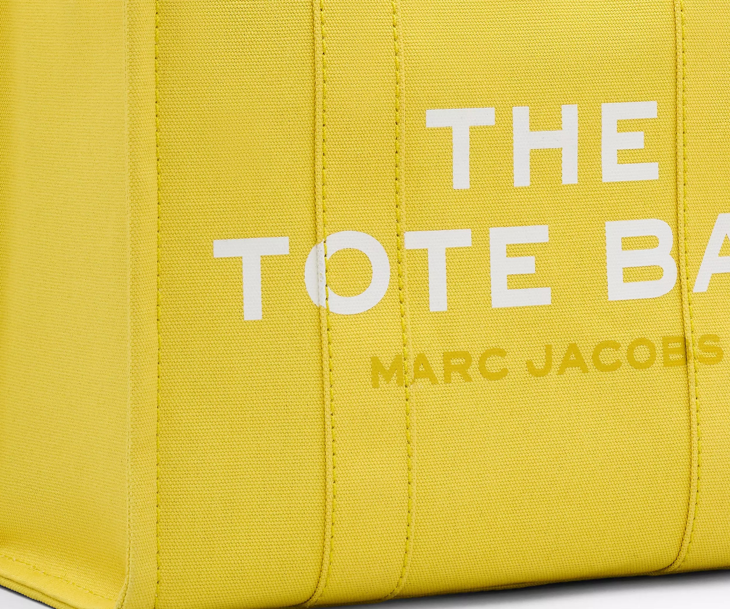 Marc Jacobs The Small Tote Canvas Bag In Yellow