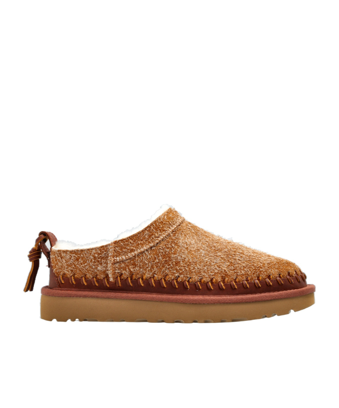Ugg Round Toe Flat Shoes In Brown