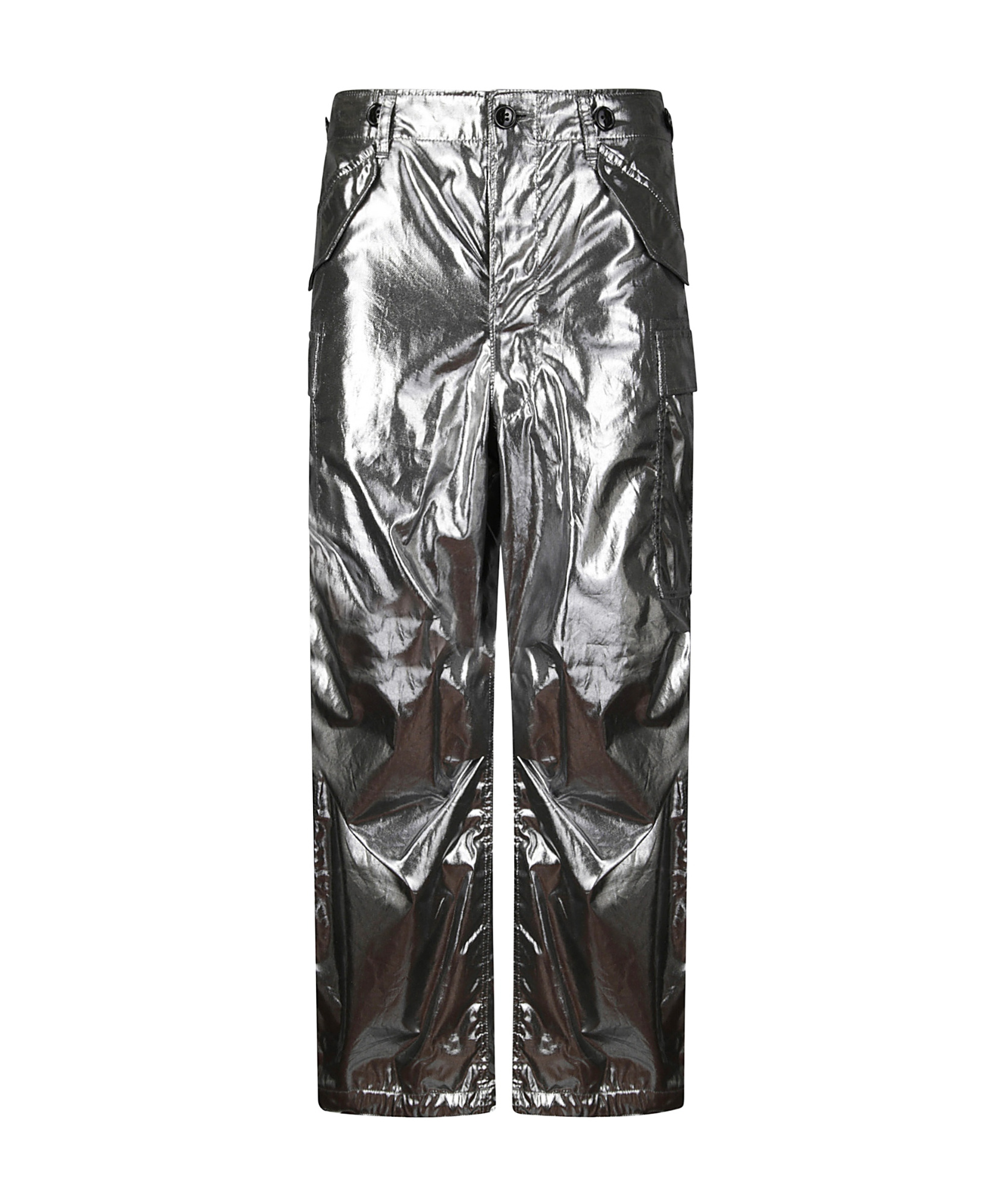 JUNYA WATANABE METALLIC EFFECT PANTS