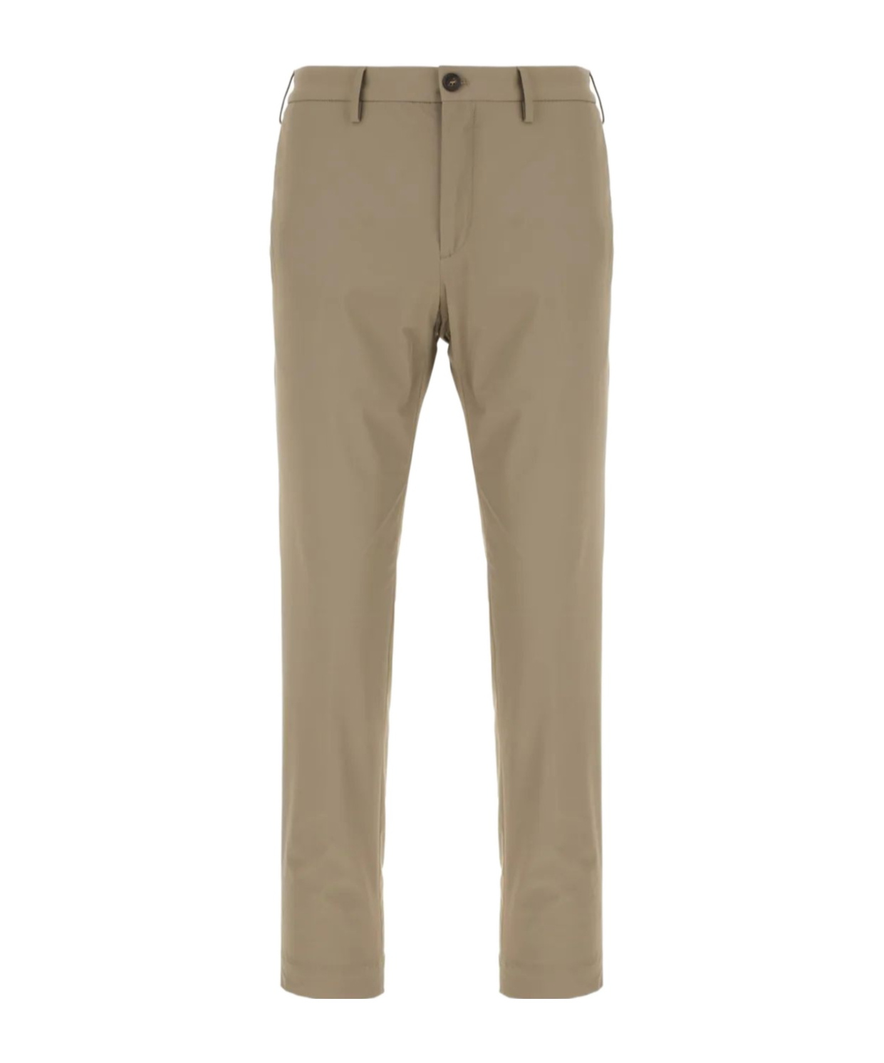 Incotex Belt Loops Slacks In Brown