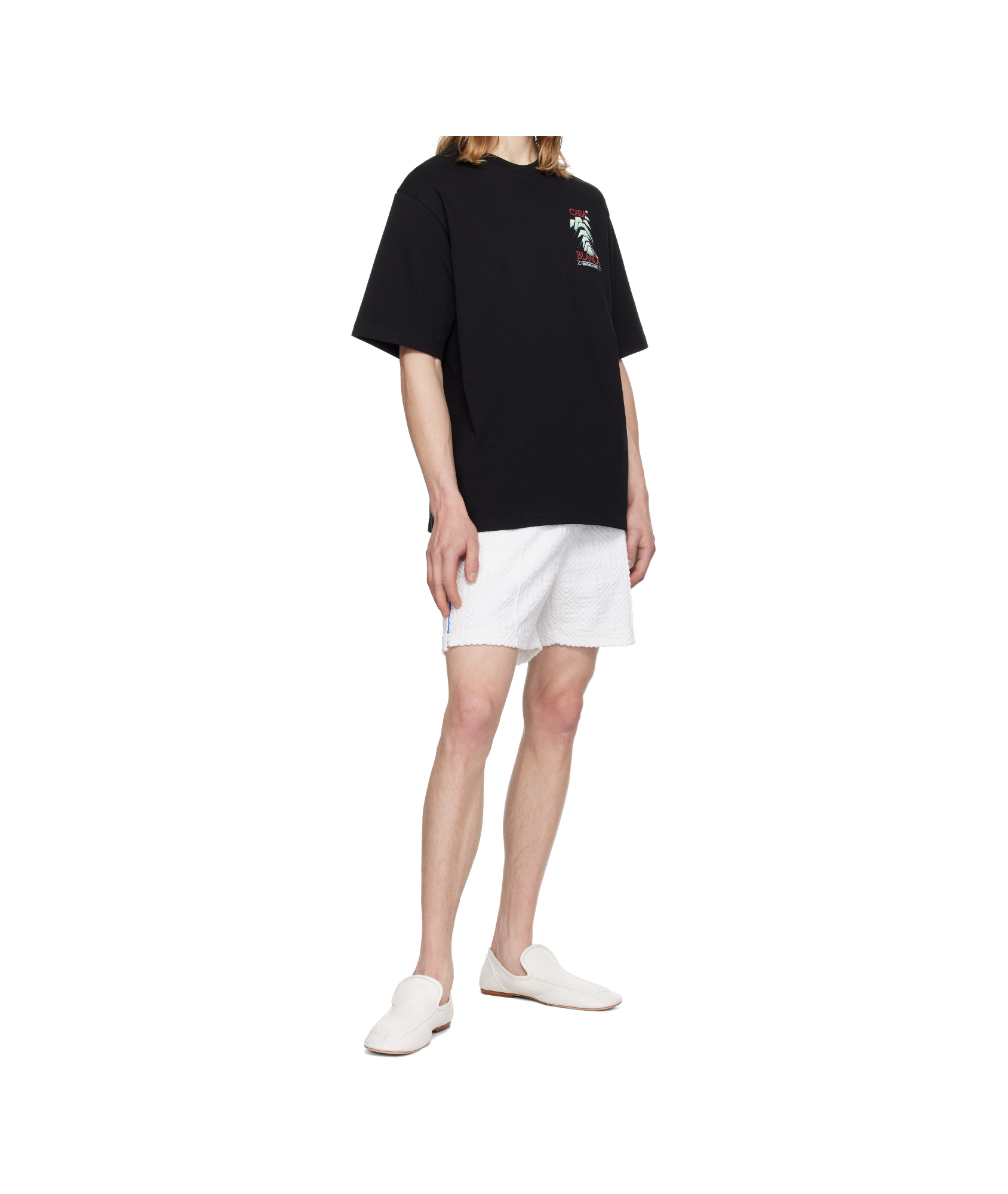 Casablanca Mountain Frost Graphic Crewneck T-shirt