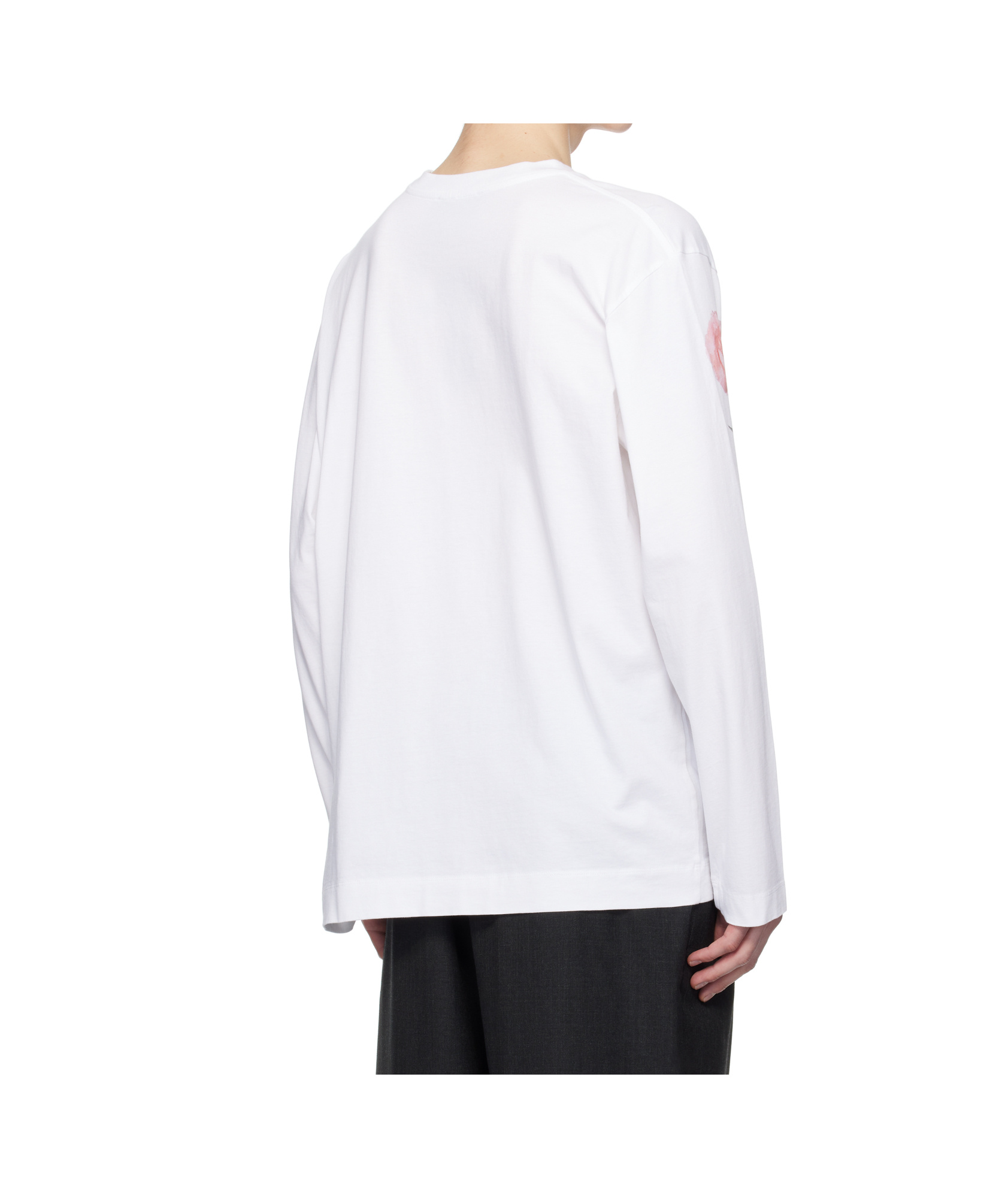 Simone Rocha Carnation-print T-shirt In White