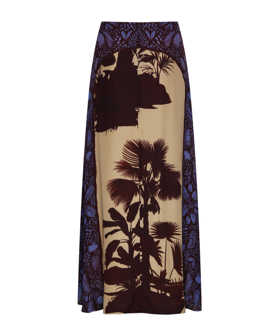 Shop Johanna Ortiz Nuevos Territorios Skirt In Brown