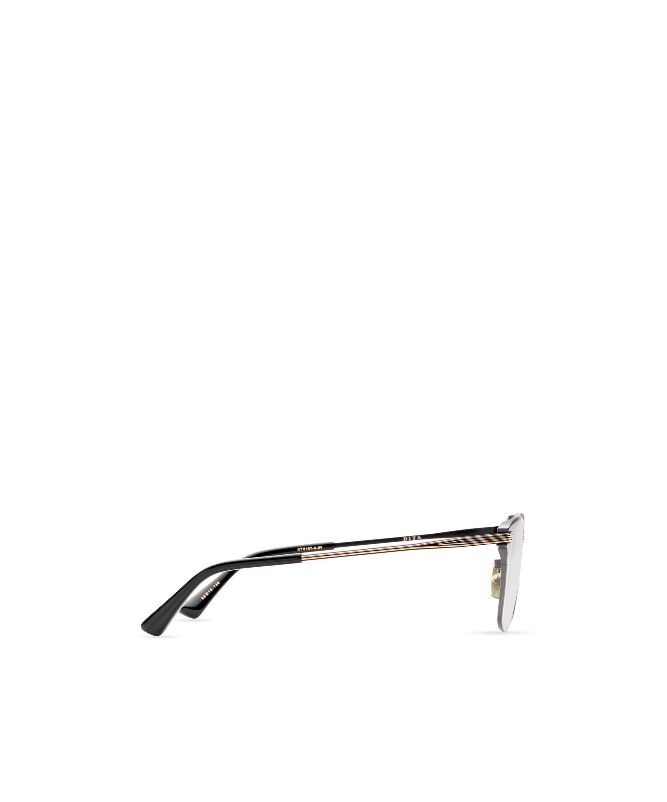 Dita Eyewear Logo Flat Mirror In White