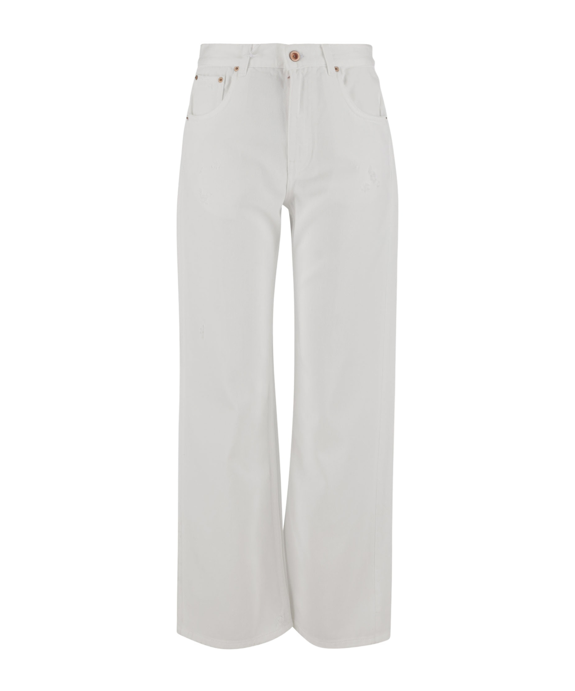 Aspesi Straight Jeans In White