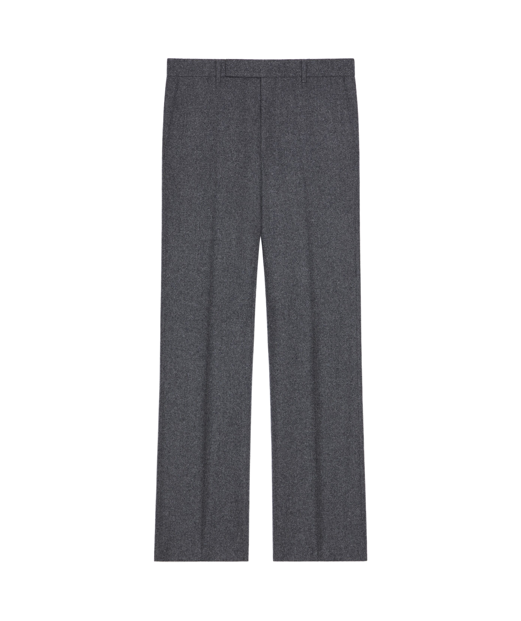Givenchy Belt Loop Wool Casual Pants In Black