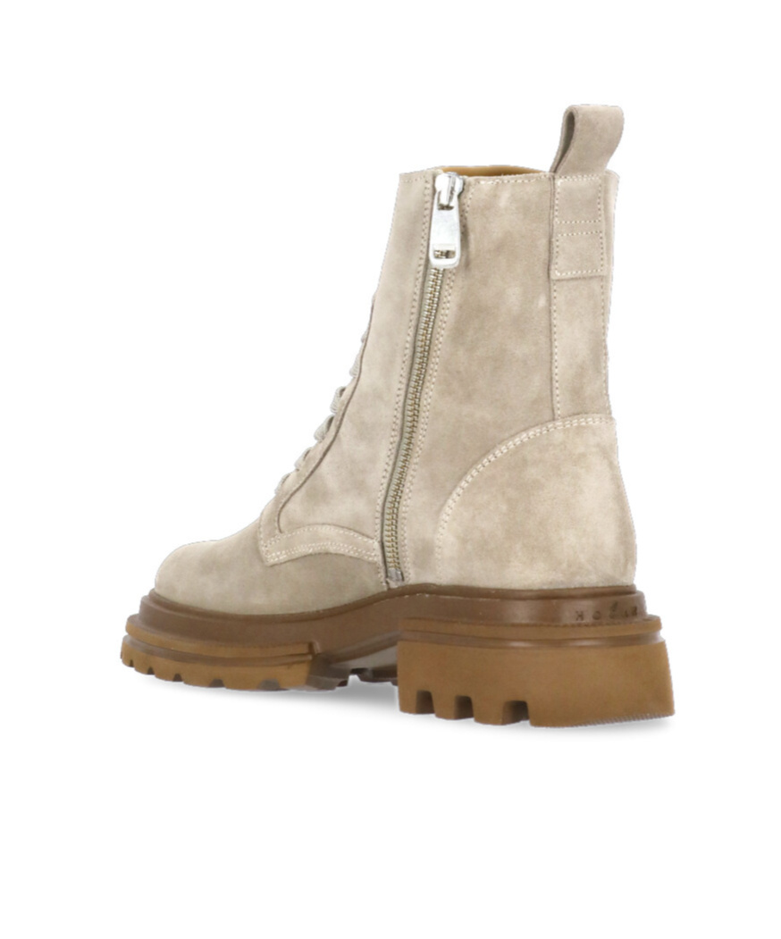 Hogan Chelsea Ankle Boots In Nude