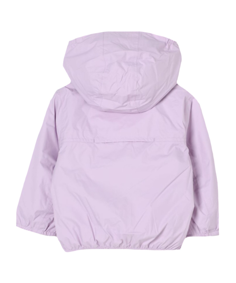 K-way Long Sleeve Double Face Jacket In Purple
