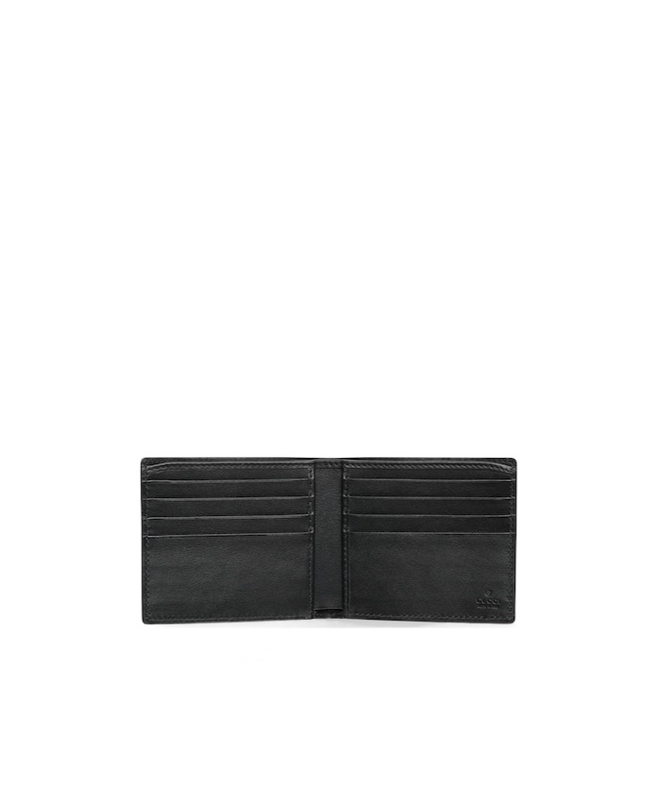 Gucci Imprint Bi-fold Wallet In Black