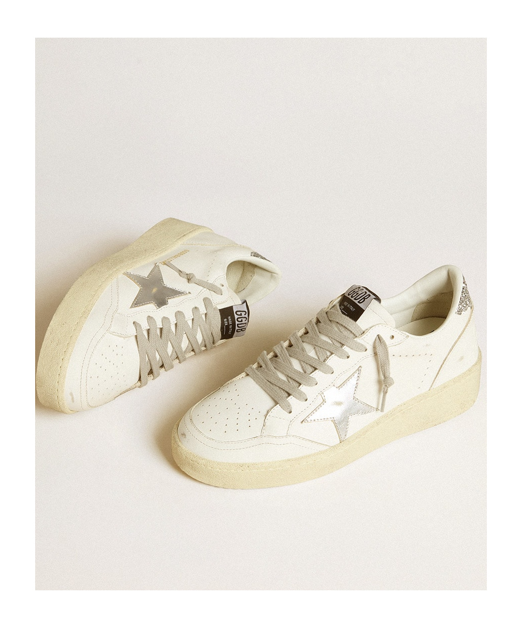 Golden Goose Ball Star 2 Sneakers In Nude